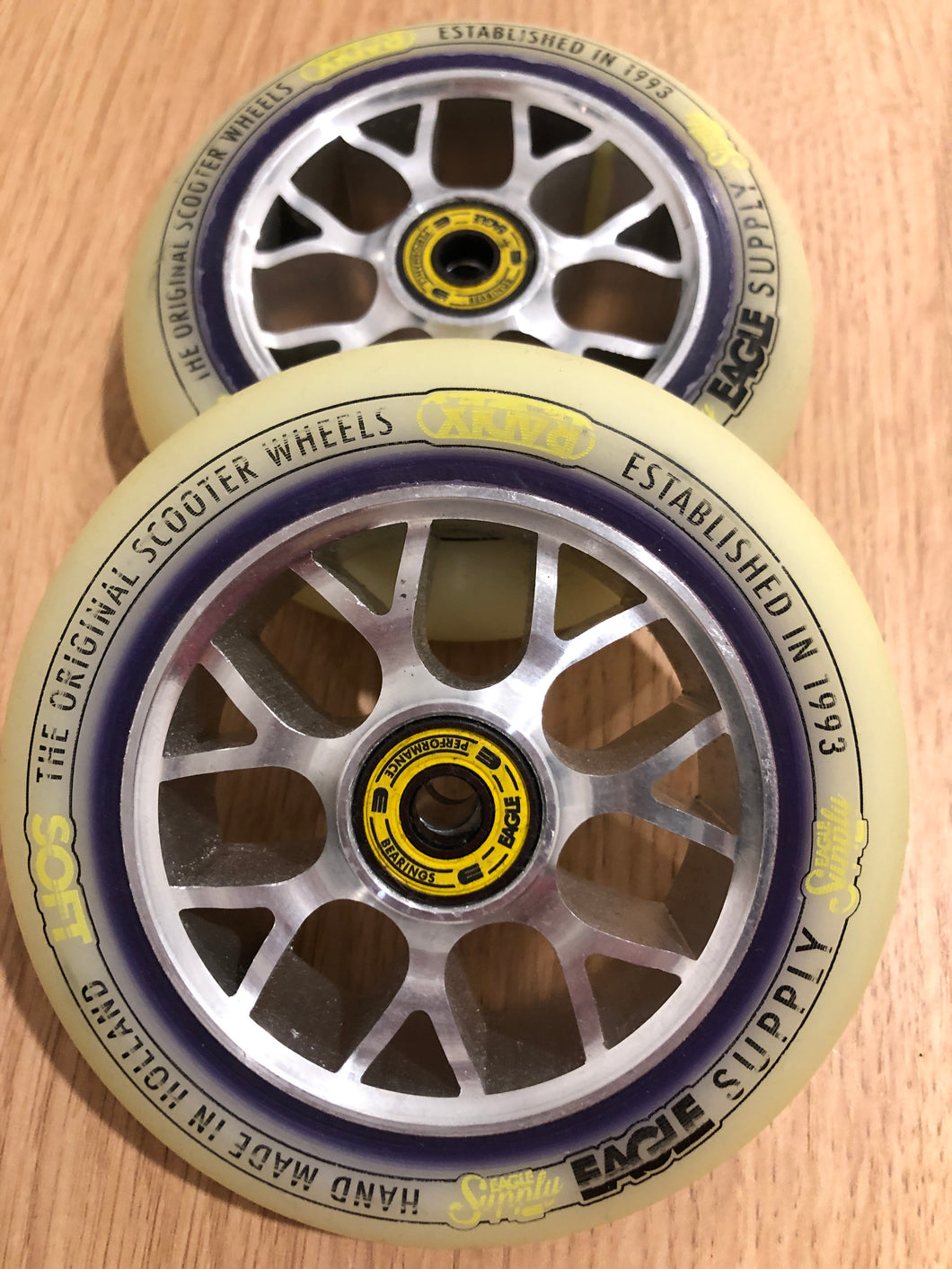 Eagle RADIX Wheel White/Purple & Bearings